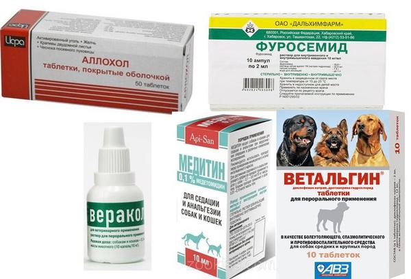 Препараты для лечение асцита у собак